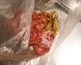 豚肉とセロリの味噌炒め作り方1写真