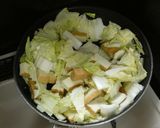 白菜と厚揚げの米粉クリーム煮作り方2写真