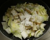 白菜と厚揚げの米粉クリーム煮作り方3写真