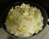 白菜と厚揚げの米粉クリーム煮作り方4写真
