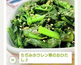 ちぢみホウレン草のおひたし♪作り方8写真