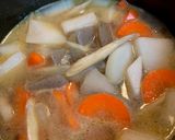 味噌が濃厚～こっくりモツ煮込み作り方7写真