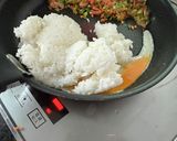 雪下人参と菜の花の春香るチャーハン作り方6写真