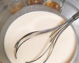 生クリと牛乳活用☆とろとろ鍋茹でプリン作り方4写真