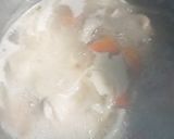 鶏肉と白菜のクリームスープ作り方12写真