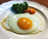 ちょっと蒸してから焼いたきれいな目玉焼き作り方4写真