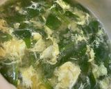 ほうれん草とたまごのお味噌汁作り方5写真