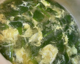 ほうれん草とたまごのお味噌汁作り方5写真