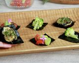 野菜の海苔カナッペ作り方7写真