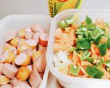 炊飯器ケチャップライスとオムライス作り方1写真