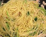 たらこと三つ葉の和風パスタ作り方4写真