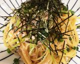 たらこと三つ葉の和風パスタ作り方5写真