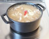 簡単な【キャベツと豚のにんにくとろみ煮】作り方5写真