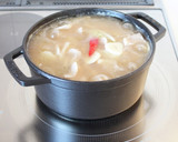 簡単な【キャベツと豚のにんにくとろみ煮】作り方5写真