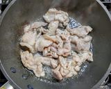 豚こま肉とキノコの洋風みそバター炒め作り方2写真