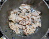豚こま肉とキノコの洋風みそバター炒め作り方2写真