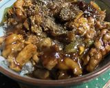 デミグラス親子丼作り方6写真