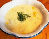 シャキっとWコーンスープ　骨元気　野菜◎作り方5写真