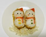 子供喜ぶ☆冬のいなり寿司(キャラ弁にも)作り方9写真