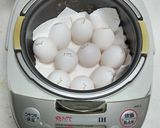 黒にんにく用の炊飯器で6日 熟成黒たまご作り方5写真