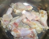 手羽元とじゃが芋の煮物＊もちもち作り方2写真