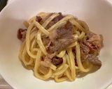 レンジで！簡単肉たまうどん作り方3写真