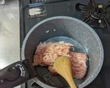 寒い日にポカポカ☆カブの鶏そぼろあん作り方2写真