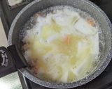 寒い日にポカポカ☆カブの鶏そぼろあん作り方4写真