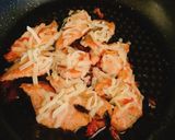 鮭のチーズのせ梅肉ソース作り方7写真