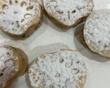 れんこんハサミ焼き 鶏肉ミンチ作り方3写真