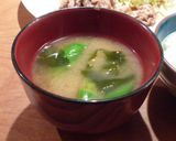 春の味☆スナップエンドウとわかめのみそ汁作り方6写真