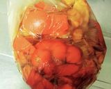 柿の唐揚げもどき作り方1写真