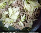 肉ダイエット22★楽々❤️牛ホイコーロー作り方5写真