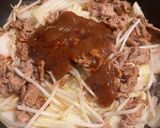 白菜と牛肉のあんかけ作り方7写真