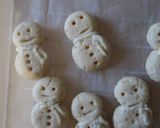 米粉で作る、雪だるまクッキー作り方11写真