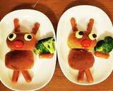 クリスマス☆子どもと作るトナカイパン！作り方7写真