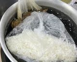 サバ味噌缶の簡単雑炊作り方5写真