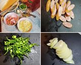 野菜しゃきしゃき濃厚ナポリタン作り方1写真