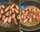 野菜しゃきしゃき濃厚ナポリタン作り方4写真
