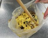 サバ味噌缶の簡単雑炊作り方16写真