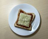 朝食に！ミートソーストースト作り方3写真