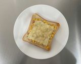 朝食に!ツナマヨコーントースト作り方4写真