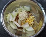 お餅でリメイク♡ツナマヨチーズピザ作り方3写真