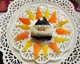 クリスマス弁当可愛いおかず人参ツリー作り方6写真