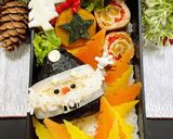 クリスマス弁当可愛いおかず人参ツリー作り方8写真