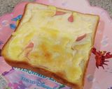 ★簡単☆ハムチーズトースト作り方4写真