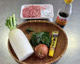 大根と肉団子のみぞれかけ作り方1写真