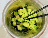 おつまみサーモンのアヒポキ風豆腐サラダ♡作り方4写真