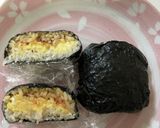 かつお節と甘い卵の簡単おにぎらず作り方6写真