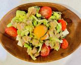 おつまみサーモンのアヒポキ風豆腐サラダ♡作り方9写真